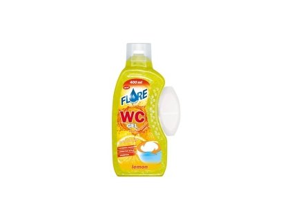 FLORE WC GEL 400ml LEMON gel do košíčků toalet