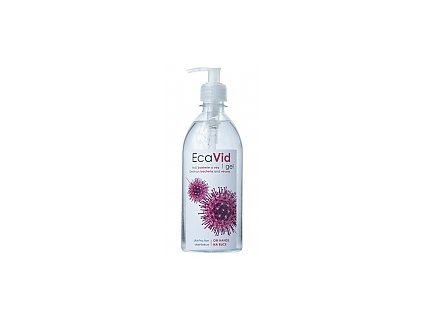 EcaVid Gel dezinfekce rukou 500ml s pumpičkou