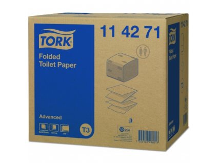 Tork toaletní papír skládaný Folded 114271/T3/ 8712ks