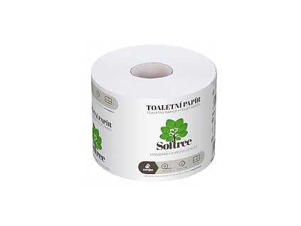 SOFTREE toaletní papír 68m 2 vrstvý bílý