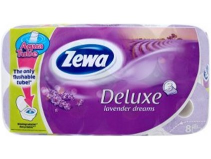 Zewa deluxe lavender dreams 3-vrstvý 8 ks