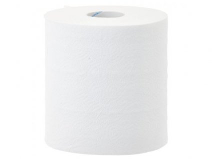 Papírové ručníky v rolích MERIDA OPTIMUM MAXI, 2 - vrstvé, bílé, (6 rolí/bal)