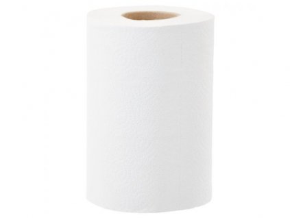 Papírové ručníky v rolích MERIDA OPTIMUM MINI, 2 vrstvé, bílé,