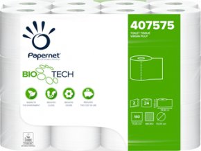PAPERNET Biotech Toaletní Papír 2vr. celulóza 407575 24 ks