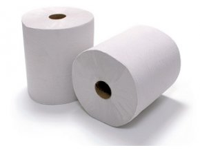 Papírové ručníky v roli Maxi bílé 2 VR