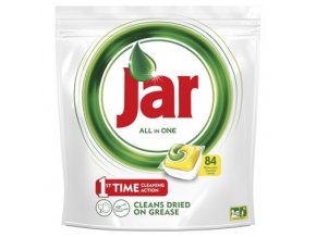 Jar Vše-v-1 Lemon kapsle do automatické myčky nádobí 84 ks