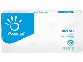 Toaletní papír PAPERNET, 2VRS., 180ÚTR, 19,8M, 8 X 8 ROLÍ V BALENÍ