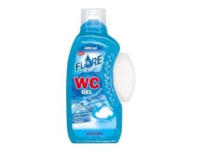 FLORE WC GEL 400ml OCEAN gel do košíčků toalet