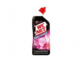 WC NET Gel Crystal Pink Flower WC gel čistič 750 ml