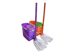 WETmop SET 10l oválný s mopem 180g bavlna