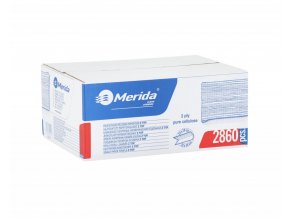Merida Jednotlivé papírové ručníky Z TOP 2860 ks - 100% celuloza, skládané