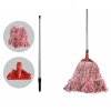 Mop PROFI KENTUCKY SET ČERVENÁ, tyč 140 cm sklolaminát