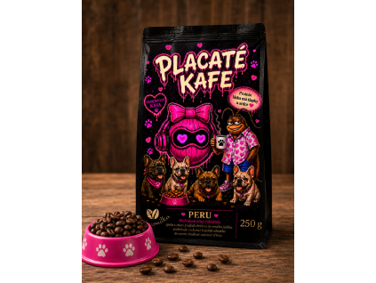 Placaté kafe - Zrnková káva Peru