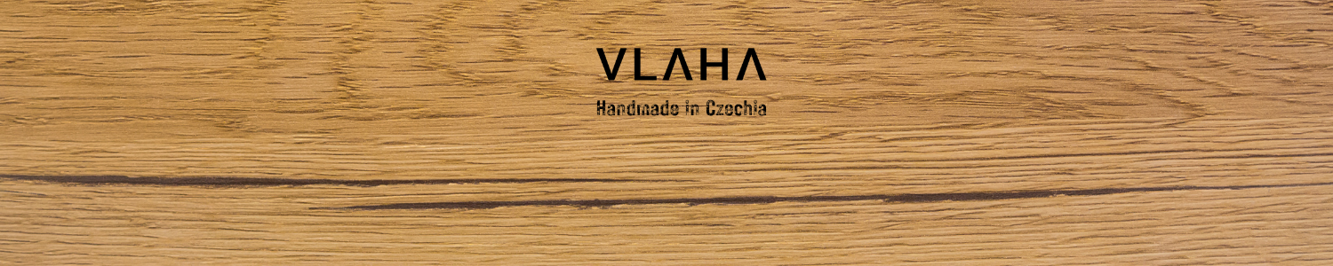 Dřevěné hodiny VLAHA vyráběné v Čechách