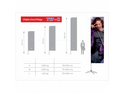 vlajky typ H 500x500