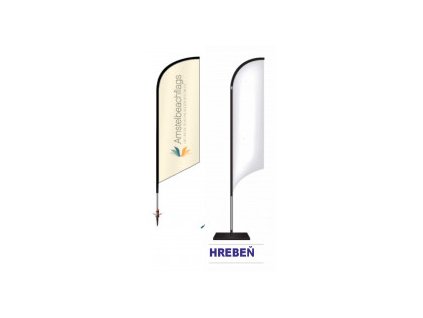 vlajka beachflag tvar hreben 228x228