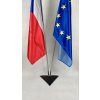 STANDARD 2RAMENNÝ | interiérový stojan na vlajky