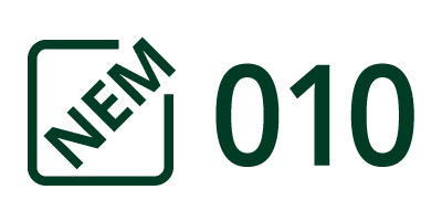 NEM 010 - Velikosti a rozchody