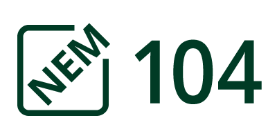 NEM 104 - Světlé průřezy úzkorozchodných železnic