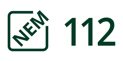 NEM 112 - Vzdálenosti kolejí