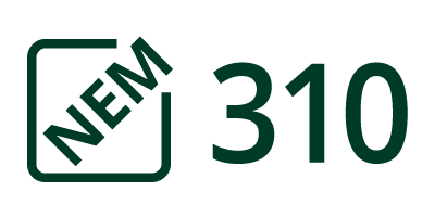 NEM 310 - Dvojkolí a kolej