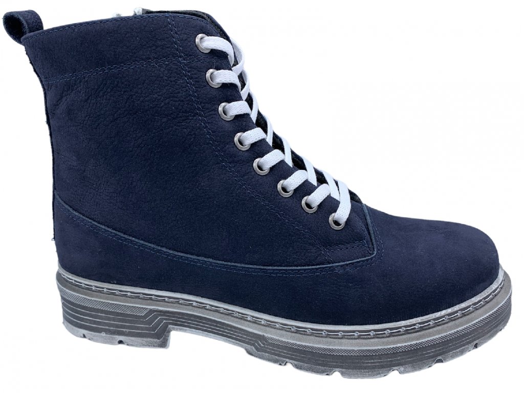 Dámská kožená zimní obuv Looke L0764 SHAMAY modrá Velikost: 38 (EU)