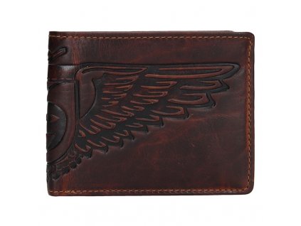 Pánská kožená peněženka Lagen 6537 hnědá