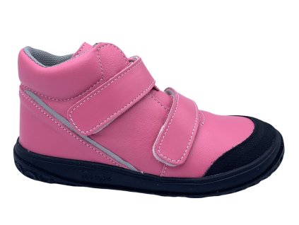 Dětské celoroční barefoot boty Jonap Jolla růžové