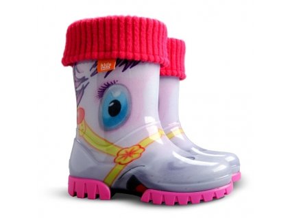0074345 demar twister lux print 0038 ha pony detske zateplene holinky