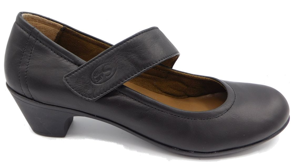 Dámská kožená vycházková obuv Safe Step 18003 černá Velikost: 39 (EU)