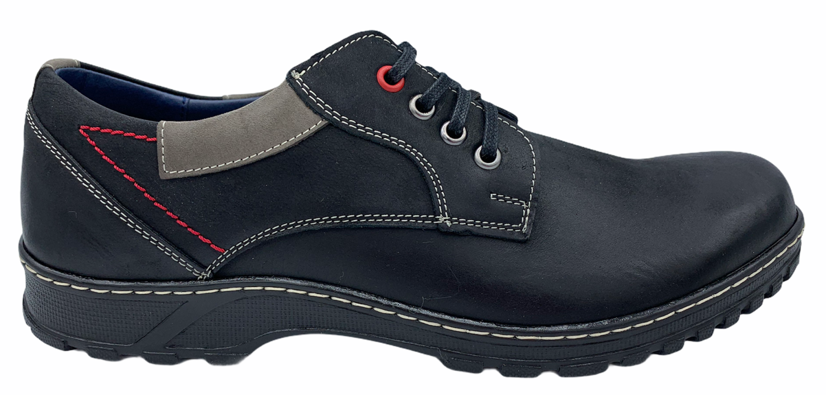 Pánská vycházková obuv Hilby M122 černá Velikost: 45 (EU)
