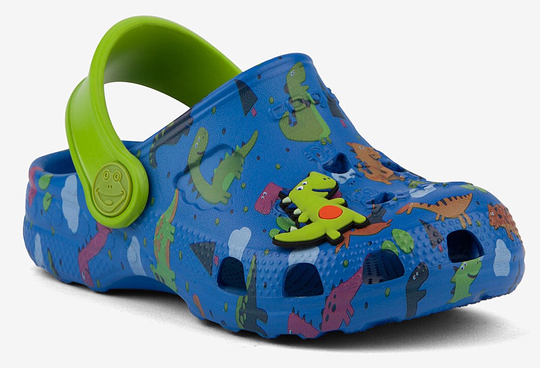 Dětské sandály Crocs Coqui Little Frog modré Velikost: 20 (EU)