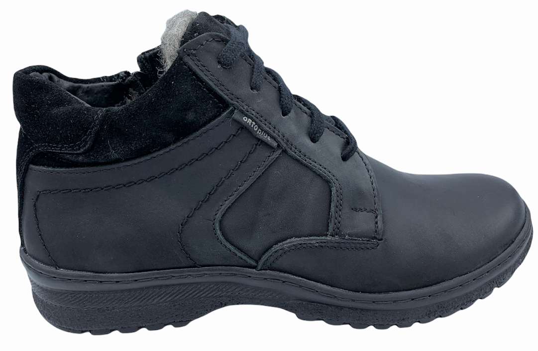 Pánská zimní zdravotní obuv Orto Plus 907 černá Velikost: 46 (EU)