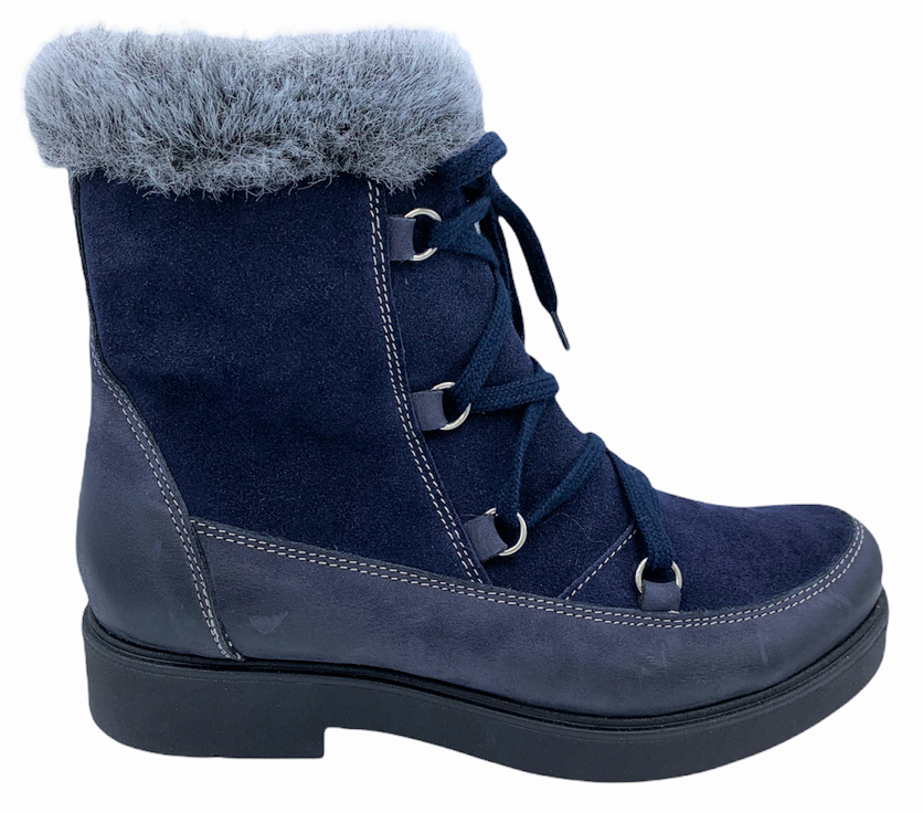 Dámská zimní kotníková obuv Kira 352 modrá Velikost: 40 (EU)