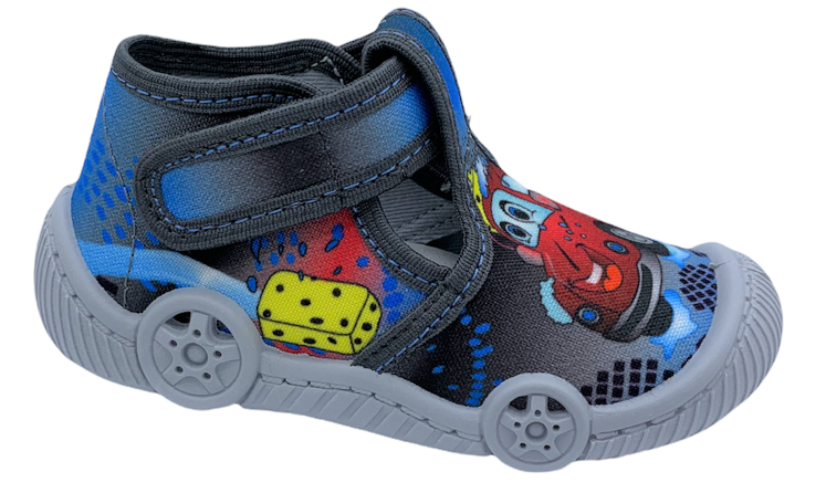 Dětské textilní sandálky Rogallo modré Velikost: 22 (EU)