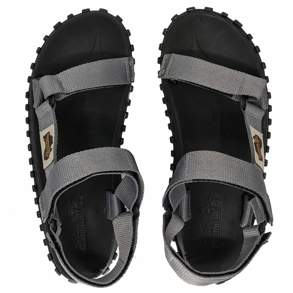 Gumbies Scrambler sandály šedé Velikost: 38 (EU)