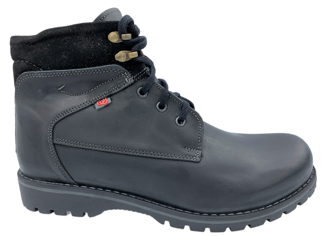 Pánská zimní kotníková obuv Kira 0412 černá Velikost: 45 (EU)
