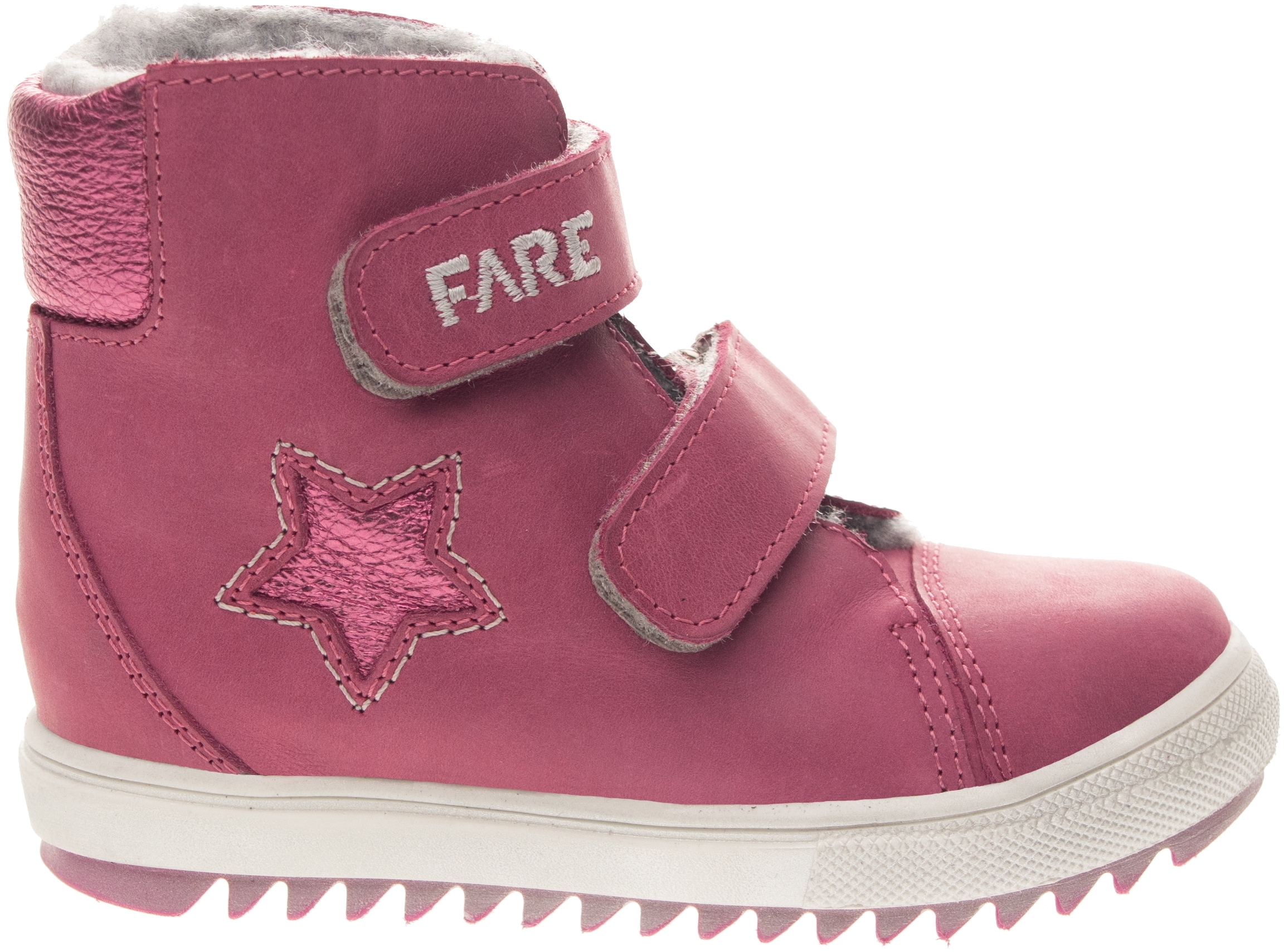 Dětské zimní kotníkové boty Fare 2149851 růžové Velikost: 21 (EU)