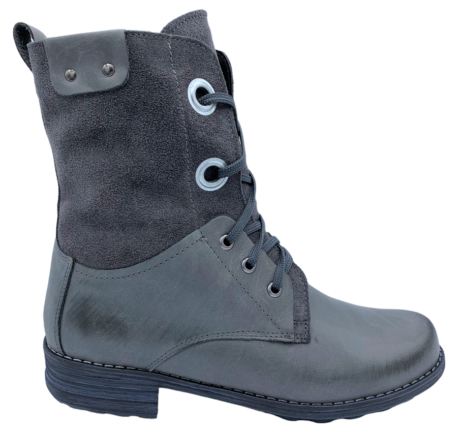 Dámská zimní kožená obuv Kira 715 šedá Velikost: 37 (EU)