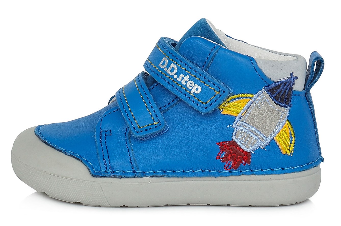 Dětské celoroční boty D.D.step 066-311A modré Velikost: 21 (EU)