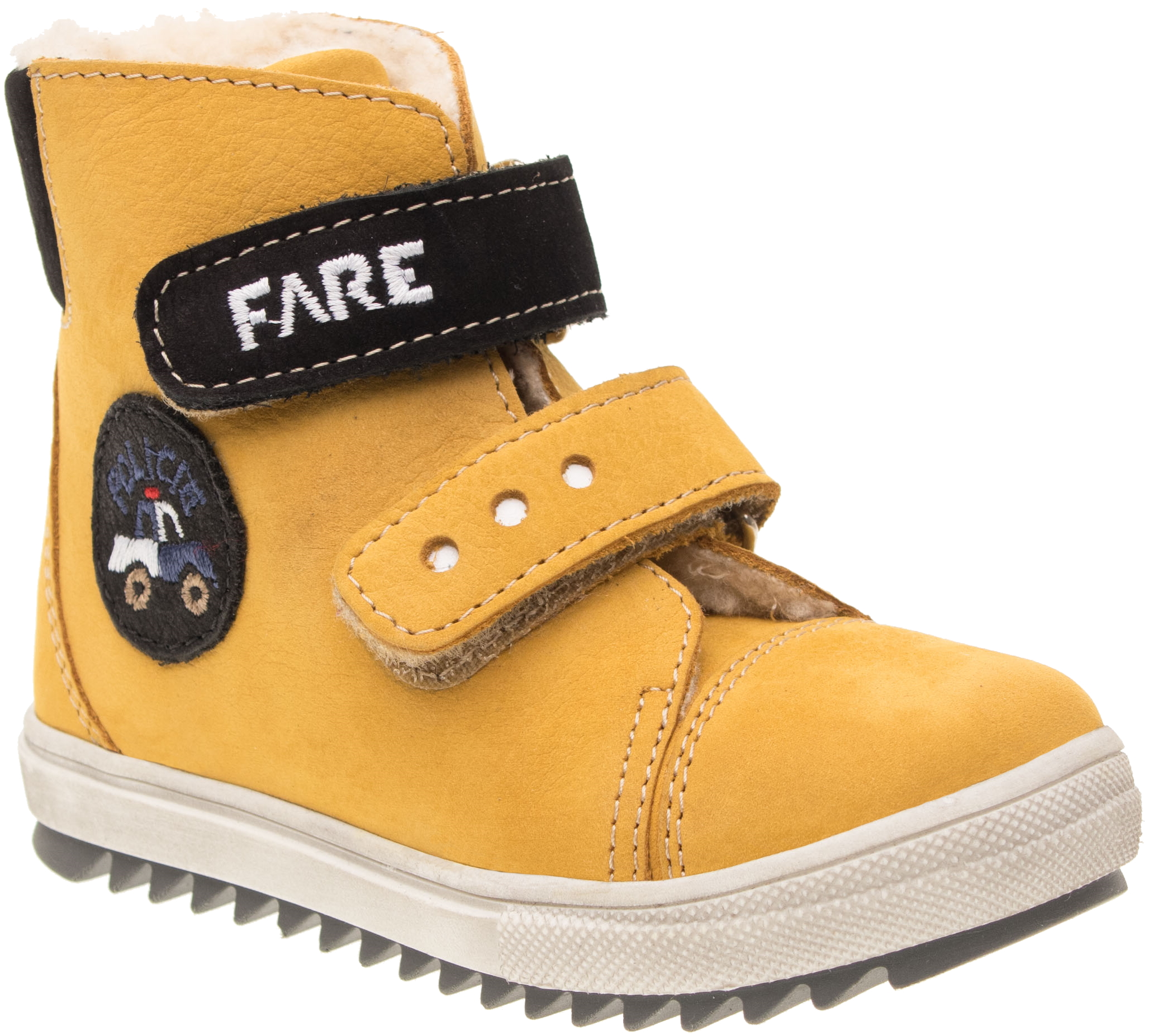 Dětské zimní kotníkové boty Fare 2149282 žluté Velikost: 23 (EU)