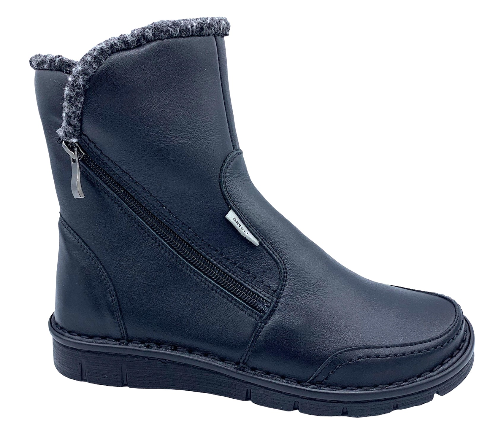 Dámská zimní zdravotní obuv Orto Plus 90115 černé Velikost: 40 (EU)