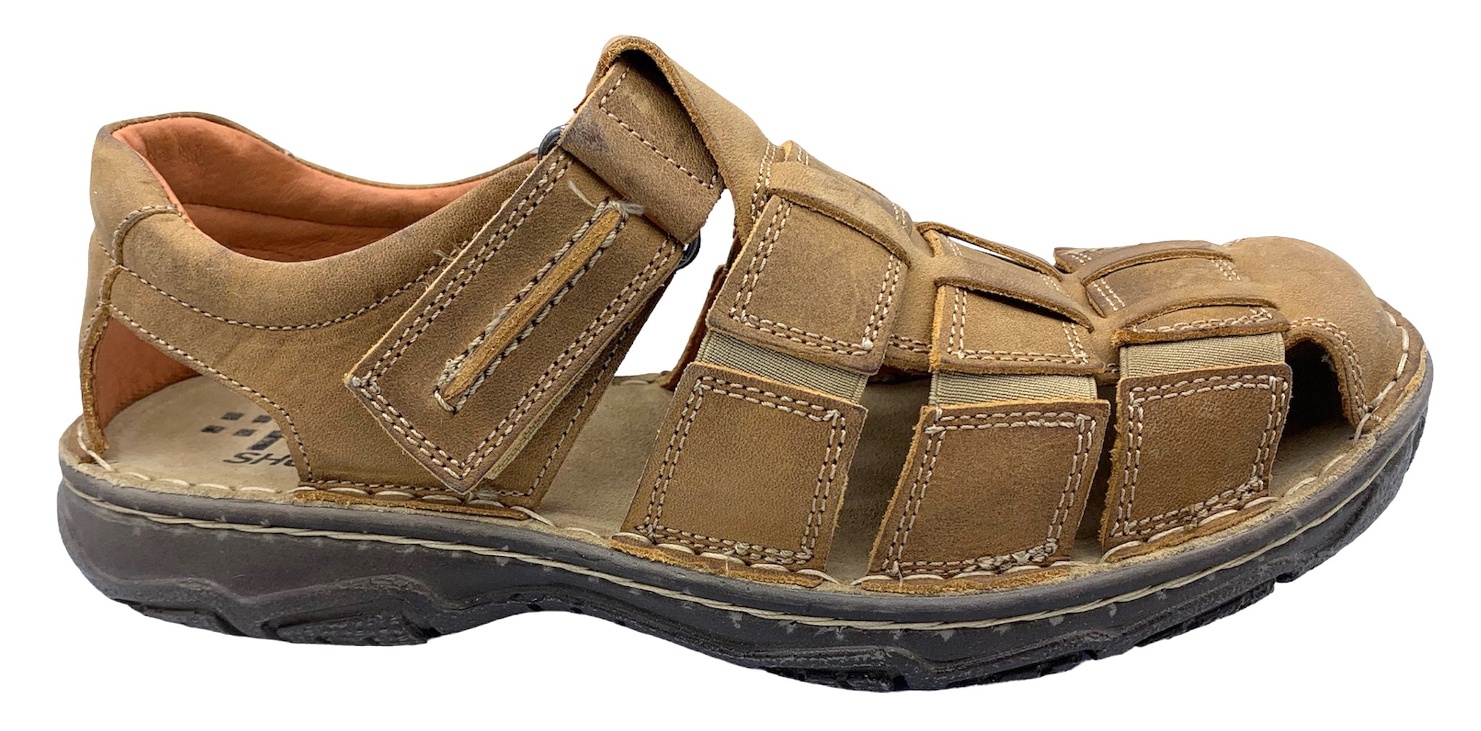 Pánské sandály REGA shoes 11141 hnědé Velikost: 41 (EU)