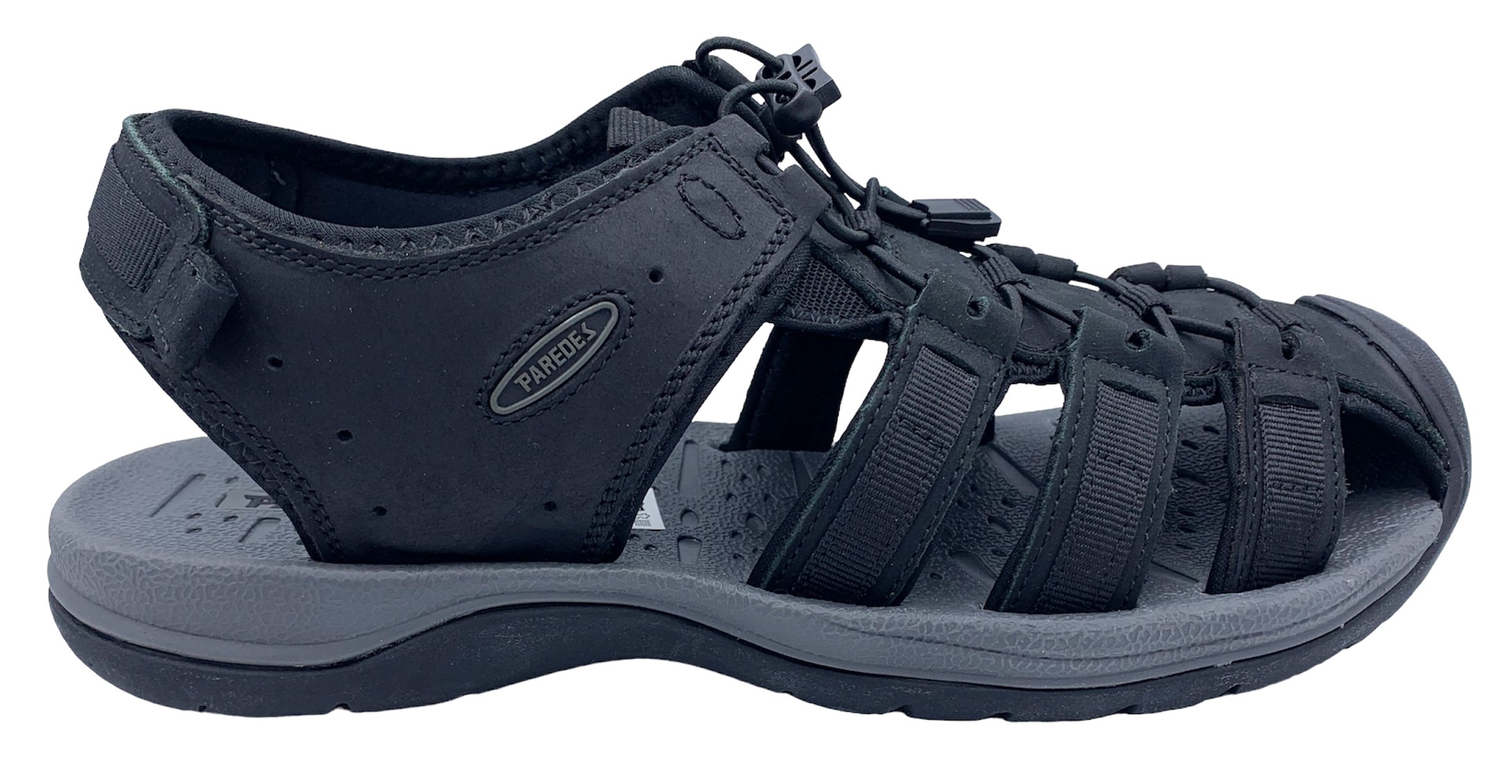 Pánské kožené sandále Misstic Paredes 22175 černé Velikost: 41 (EU)