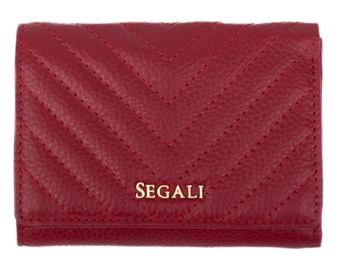 Dámská kožená peněženka Segali 50514 červená