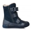 Dětské zimní kotníkové boty D.D.step 068-345 modré