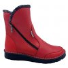 Dámská zimní zdravotní obuv Orto Plus 90115 červené