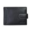 Pánská kožená peněženka Segali 572.665.005. černá