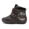Dětské zimní kotníkové boty D.D.step 015-42219A hnědé