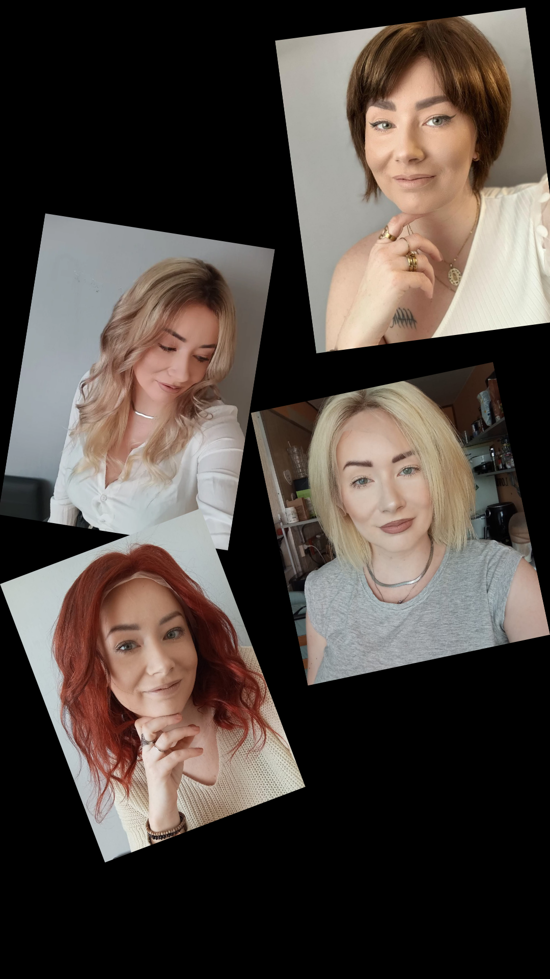Paruky lace front
